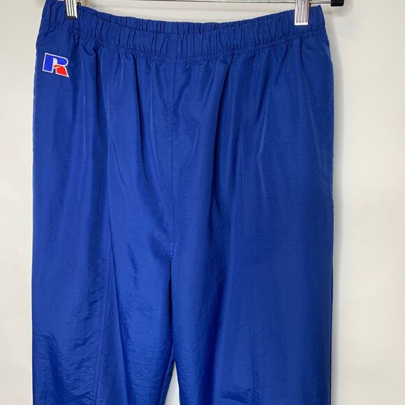 Russell Athletic Pull On Vintage Team Pants Lined Water Resistant Sz Large - Picture 4 of 10